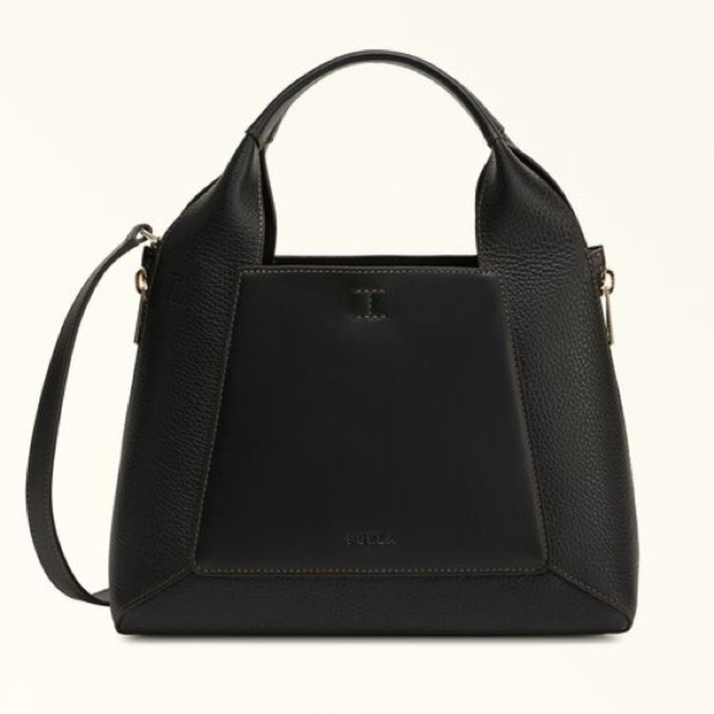 Furla Genuine Leather Crossbody Purse